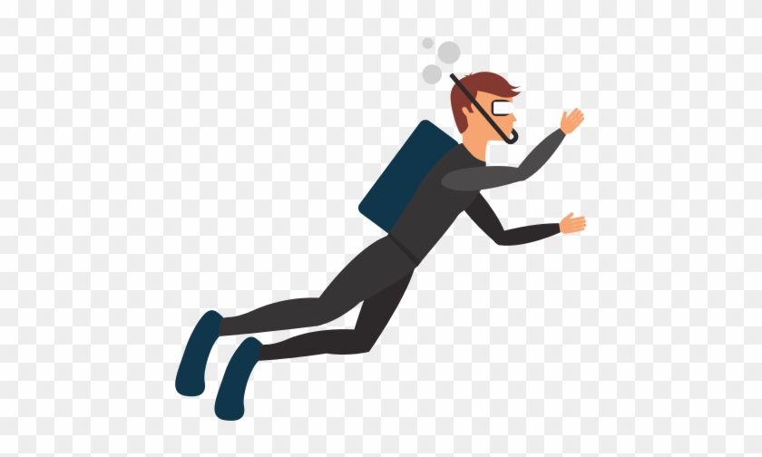 Diving Sport Isolated Icon Design - Extreme Sport #914216