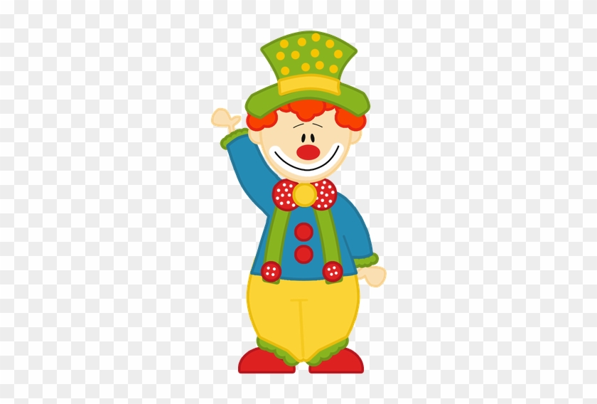 Clown Clipart Easy - Payasos De Circo Animados Png #914475