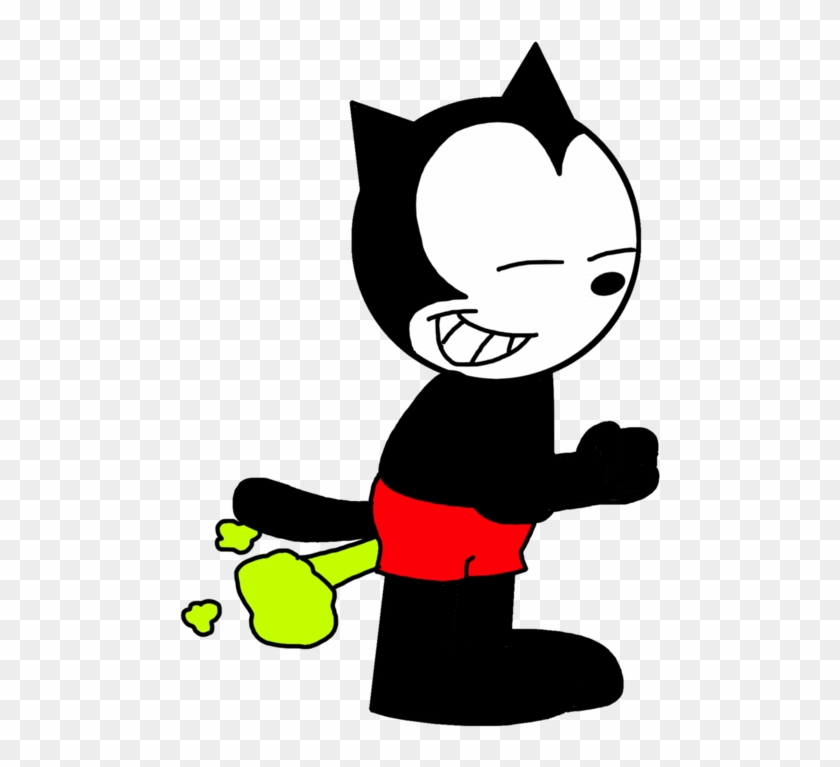Homer The Cat Farting By Marcospower1996 - Felix The Cat Fart #914605