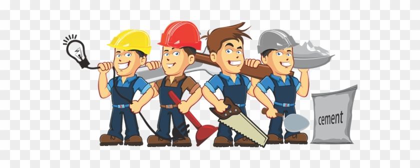 Kadia Plumber Carpenter Or Electrician For 1 Hour Work - Cartoon #914847