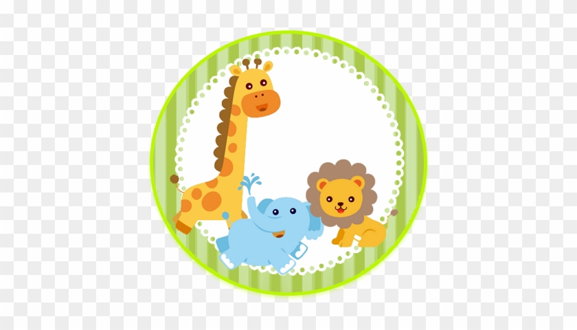 Alfajores3 Candy Bar Animalitos Bebes Kit Imprimible - Etiquetas Candy Bar Animalitos #915117