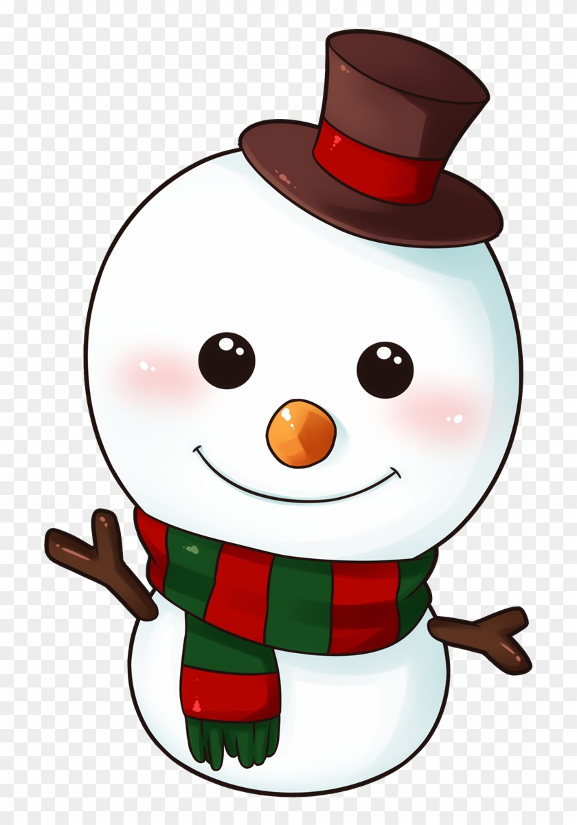 Christmas Snowman Clip Art Free - Cartoon #915176
