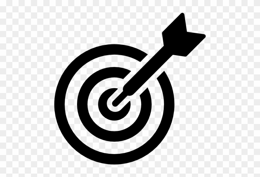 Dartboard And Dart Free Icon - Bullseye Vintage Distressed Graphic Framed Print Poster #915509