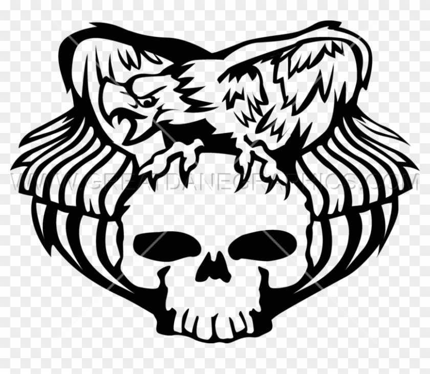 Skull Clipart Eagle - Leting 3112 #915597