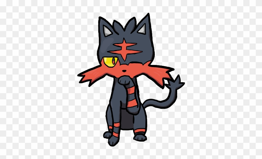 Litten Drawing By Ajmoshiponykinz - Cartoon #915877