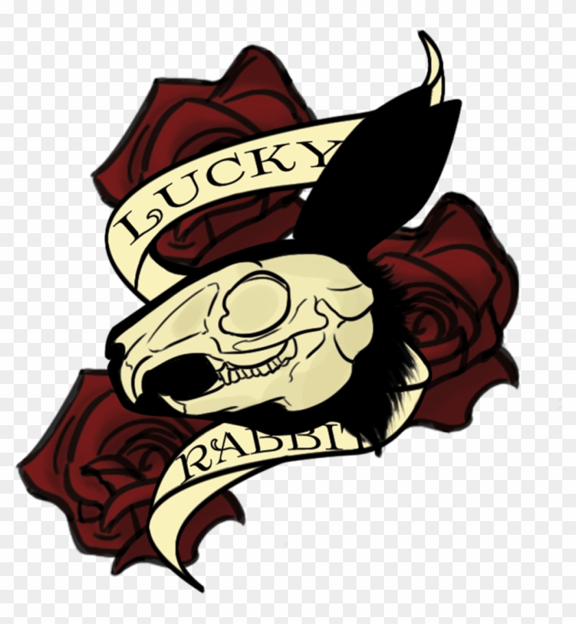 Day 5 Neo Traditional Rabbit Skull By Captain Serafine - Drawing #915934