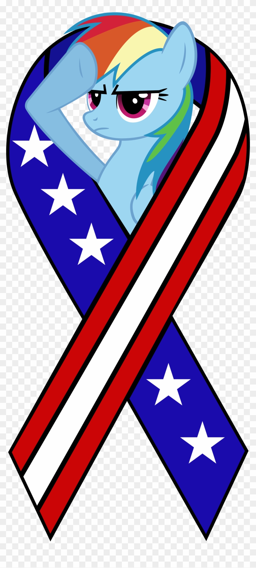 Veterans Day 2012 By Techrainbow Veterans Day 2012 - Rainbow Dash Salute #916026