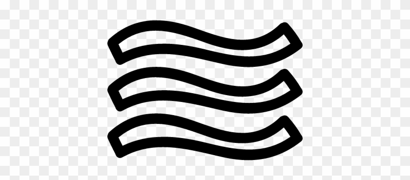 Menu Curve Lines Variant Hand Drawn Outlines Vector - Tres Lineas Curvas Png #916255