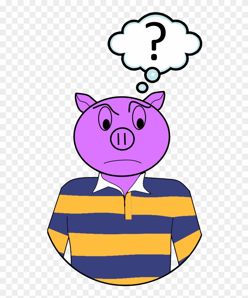 Thinkingpig - Clip Art #916485