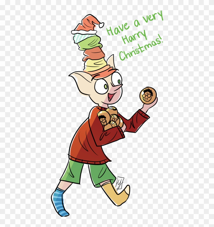 Have A Very Harry Christmas By Spacechickennerd - Cartoon #916653