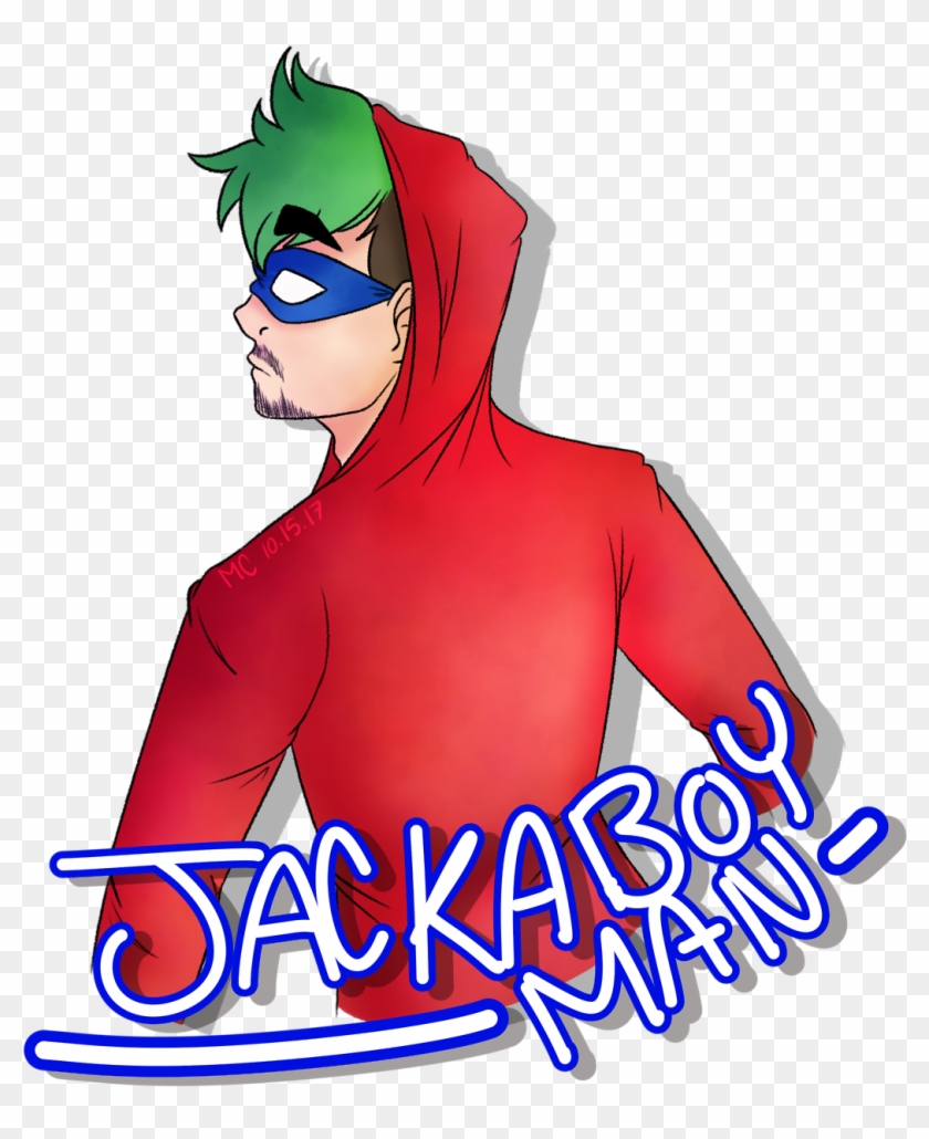 Jacksepticeye Jse Septicart Jackaboy Man Jackieboy - Cartoon #916758