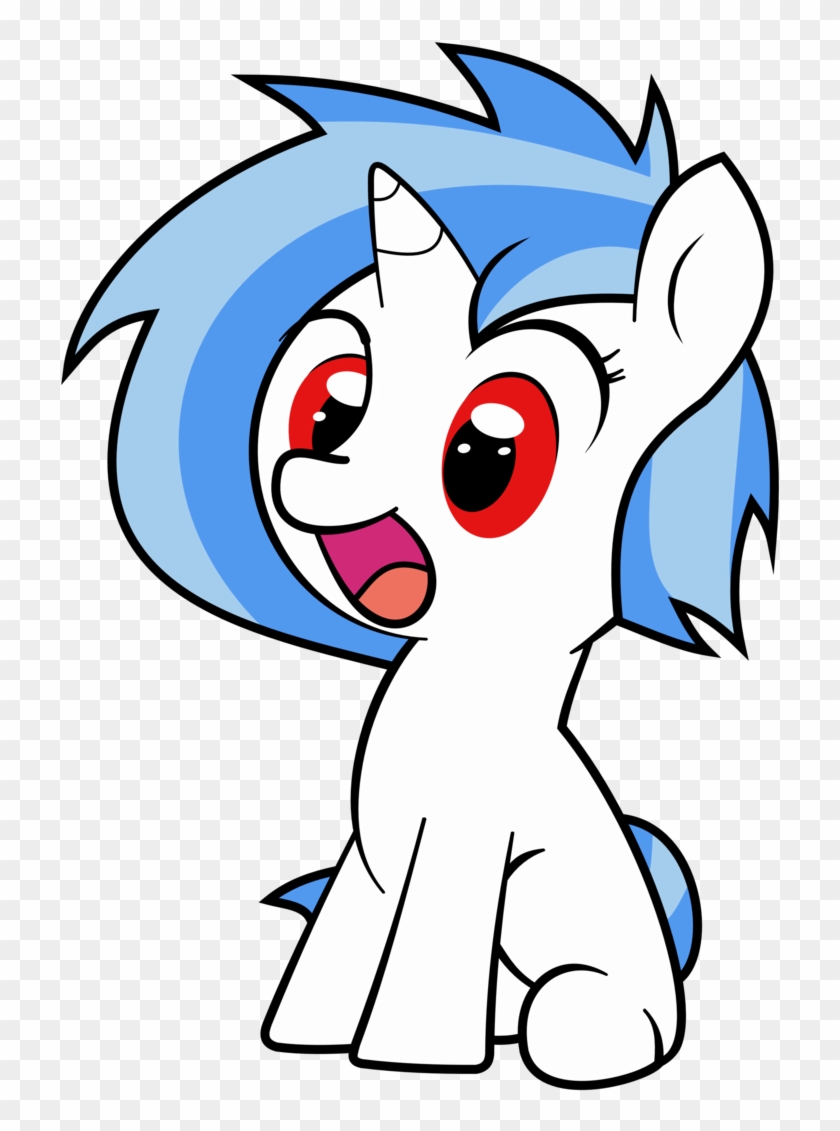 Young Vinyl Scratch By Erockertorres - Pony #917081