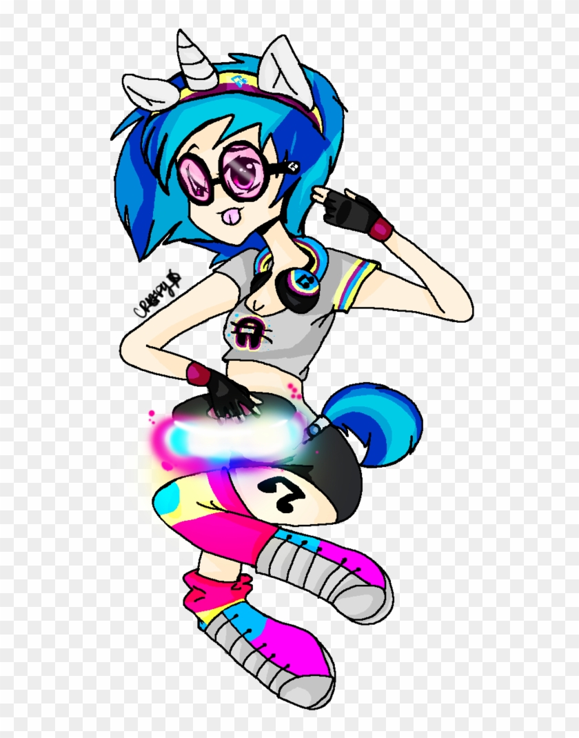 Vinyl Scratch By Creepyclassic - Cartoon #917095