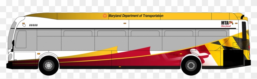 Bus Wrap Express Buslink - Baltimorelink Bus #917221