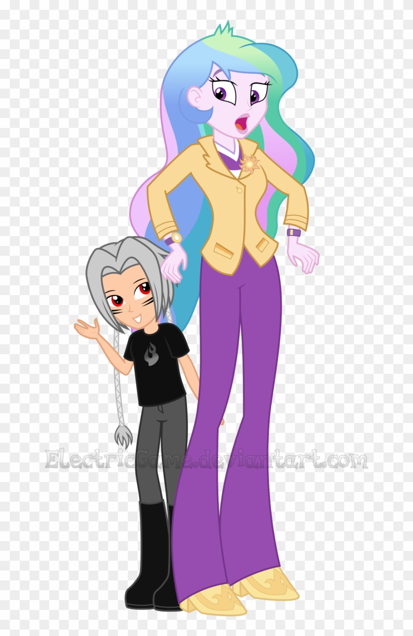 Vice Principal Luna Vector - Principal Celestia Vector #917504