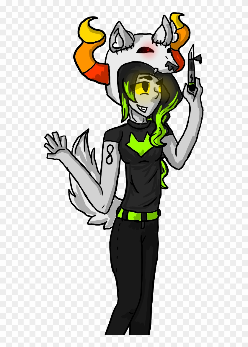 O Man Lok At Des Shit Horns Fuck It Got Demon Hat By - Cartoon #917734