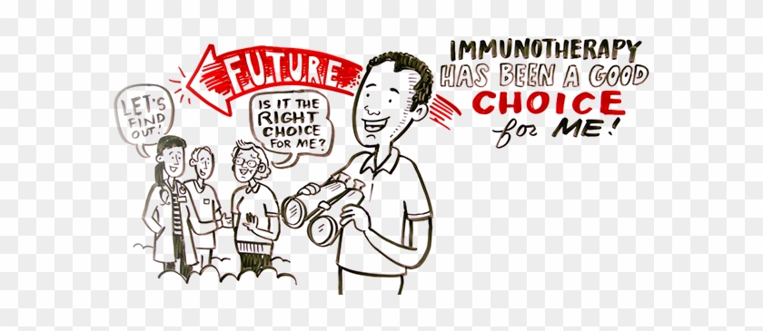Cancer Immunotherapy - Cartoon #917736
