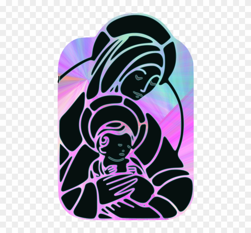 Some Of His Work Can Be Found At Http - Graphic Virgin Mary #918027
