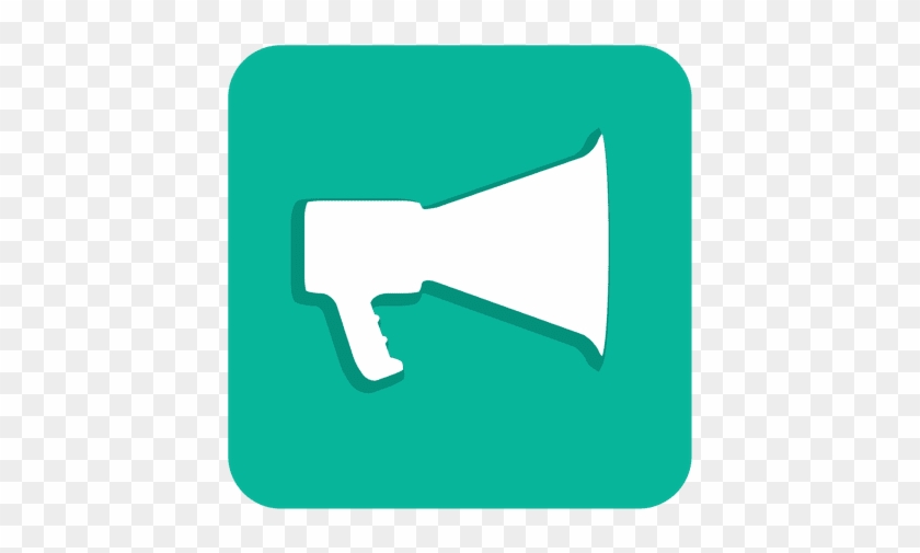 Megaphone Sign With Background Transparent Png - Megaphone Sign With Background Transparent Png #918052
