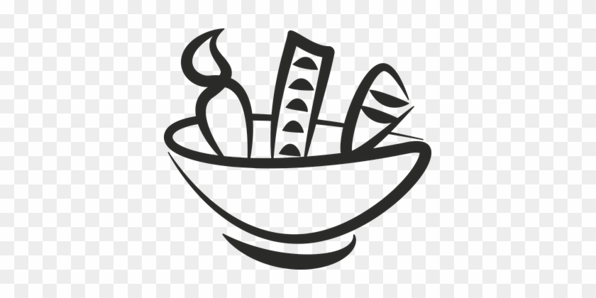 Download, Bowl, Pens, Draw - รูป วาด ถ้วย ชาม #918119