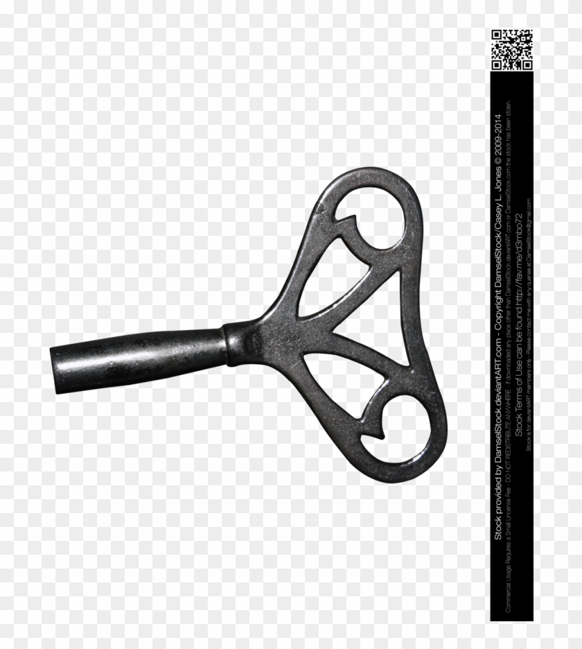 Key Clipart Steampunk - Steampunk Wind Up Key #918324
