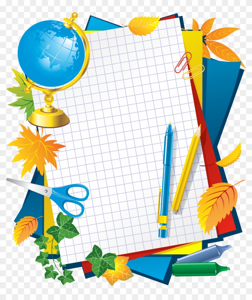 Wooden Cartoon Background For Kid Templat - Borders And Frames Education #918425