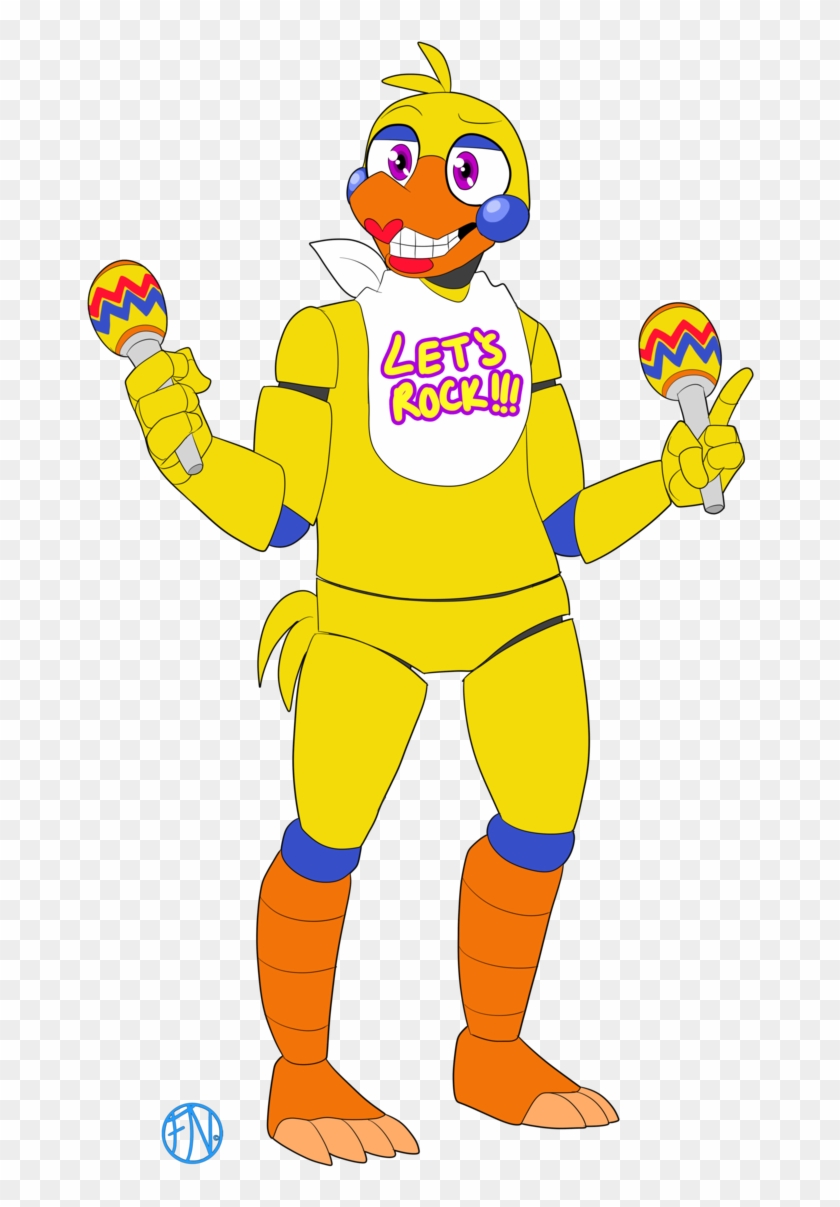 Five Nights At Freddy's - Rockstar Chica Fnaf 6 #918430