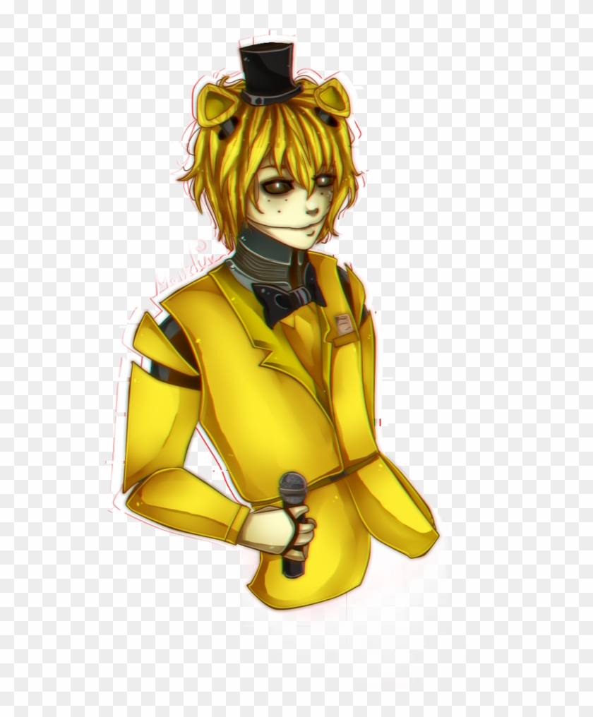 Fnaf At - Withered Golden Freddy Human #918480