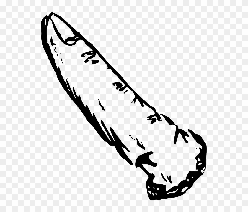 Part, Outline, Cartoon, Finger, Body, Index, Fingers - Finger Black And White #918482