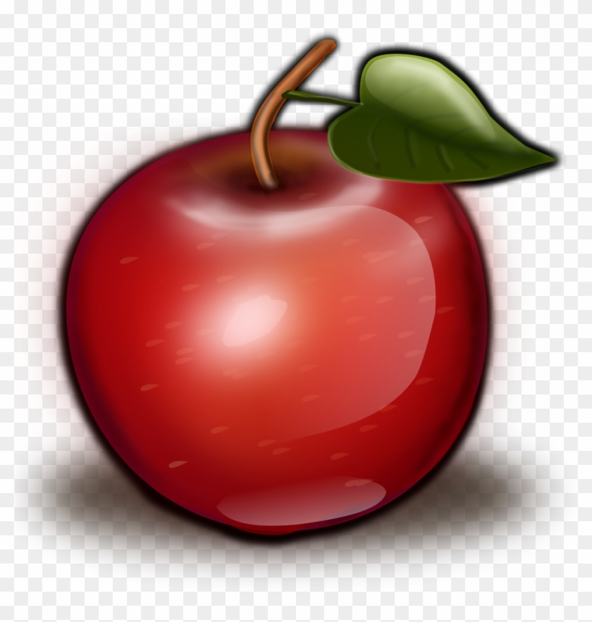 How To Set Use Red Apple Ii Svg Vector - Red Apple #918566