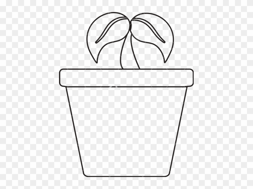 Drawn Pot Plant Transparent - Ecology #918598