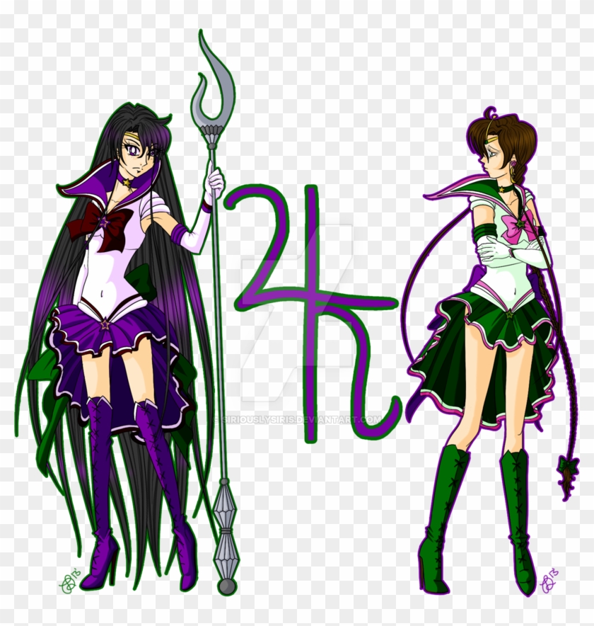 Saturn And Jupiter By Siriouslysiris - Sailor Saturn And Sailor Jupiter #918756