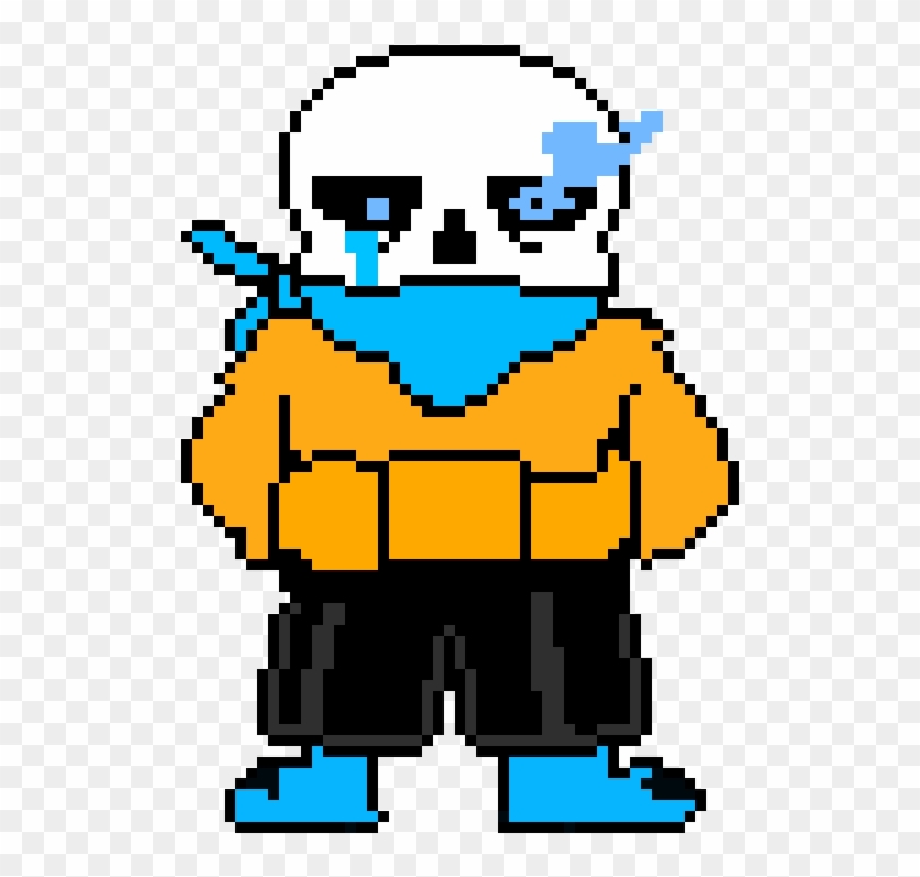Phase 1 Disbelief Sans - Pixel Art Circle #918770