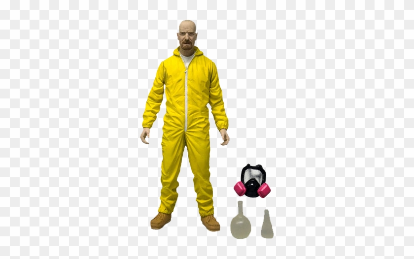 Walter White 6" Yellow Hazmat Figure - Breaking Bad Action Figures #919020