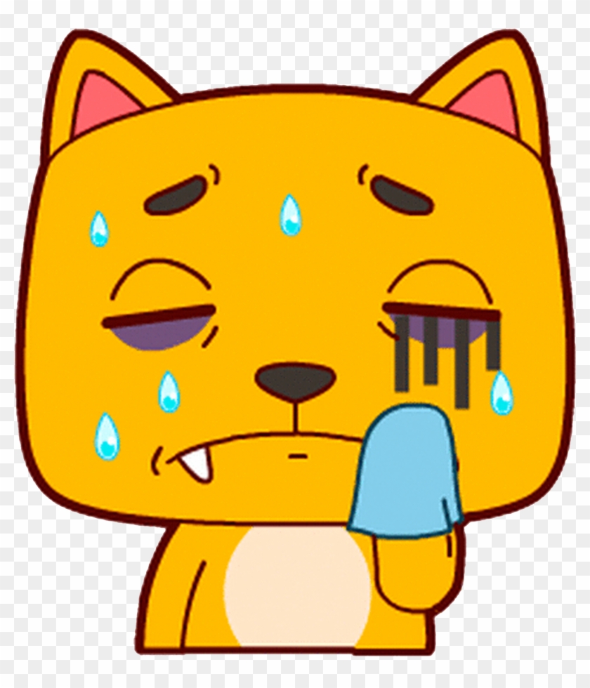 Cat Sticker Animation Dog Kitten - Chat Gif Emoticons #919378