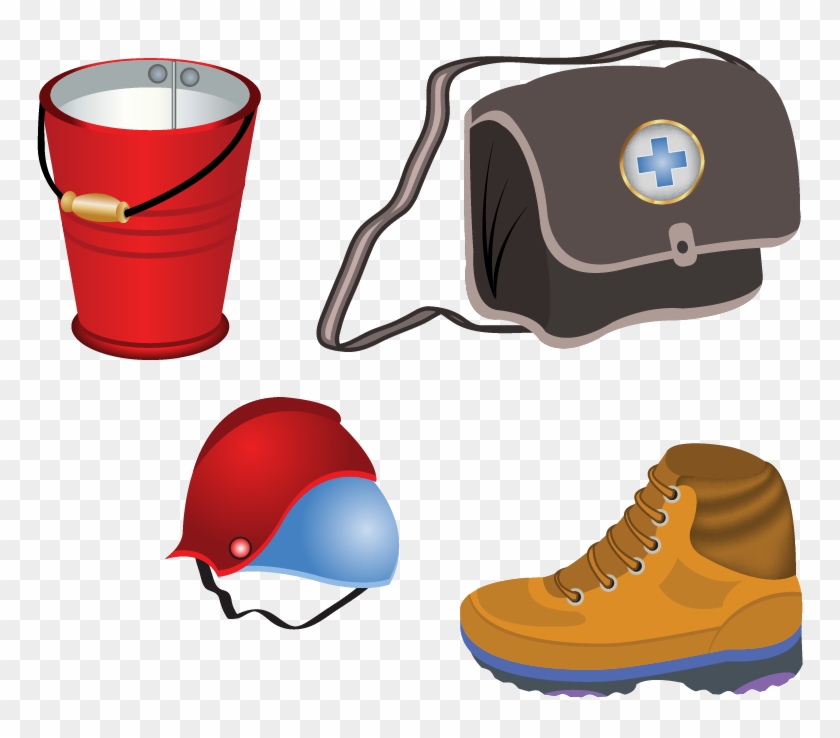 Shoe Clipart Firefighter - ادوات الامن والسلامة #919386