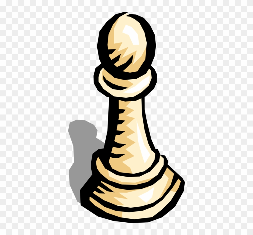 Vector Illustration Of Pawn Weakest, Most Numerous - Vector Illustration Of Pawn Weakest, Most Numerous #919680