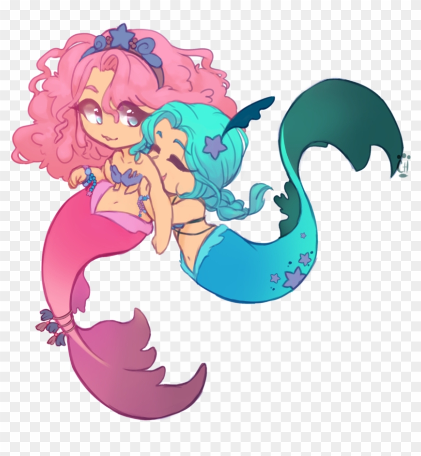 Cute Mermaid Clipart Mermaid Clipart Png File-300 Dpi - Cute Pics Of Mermaids #919804