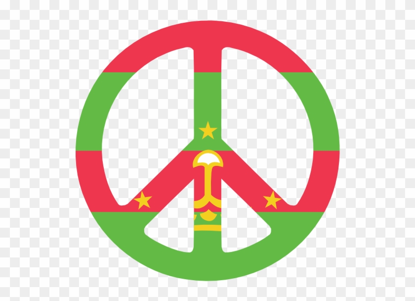 Peace Sign Clipart Cnd - Am Proud To Be Vegetarian #920039