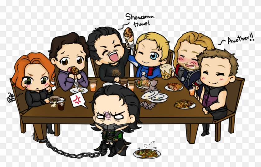 Free Chibi Black Widow Drawings - The Avengers #920103