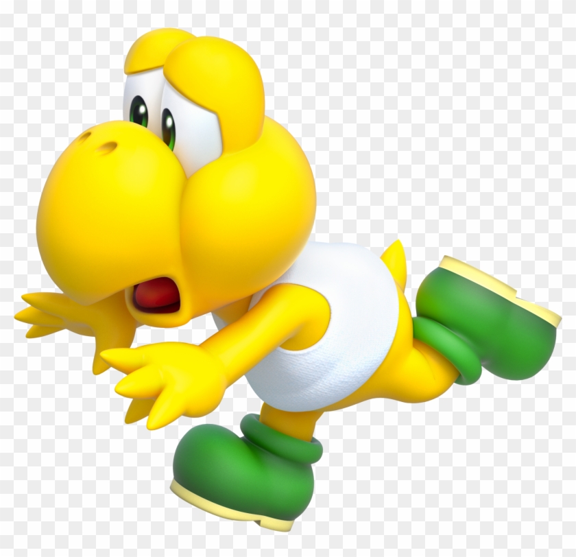 Galerry Fire Flower Mario Coloring Pages - Koopa Troopa Without Shell #920492