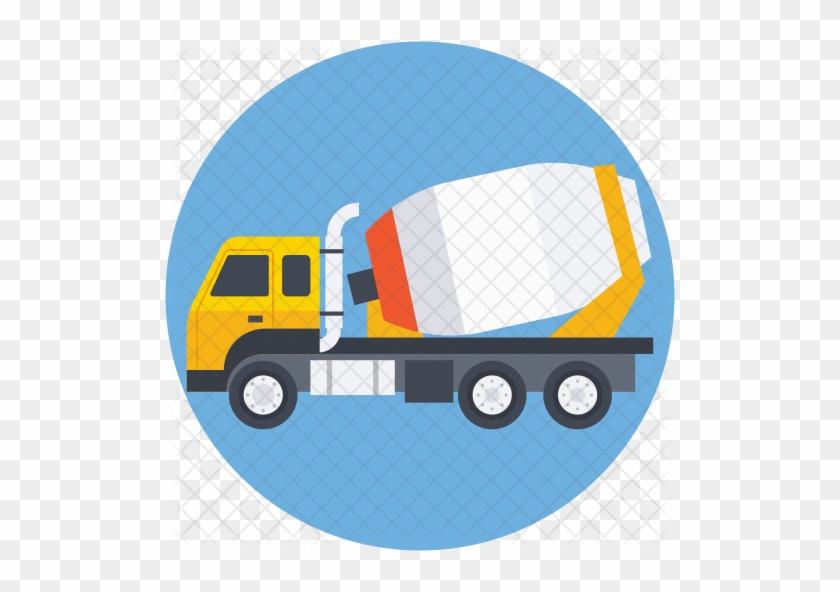 Concrete Mixer Icon - Concrete Mixer #920557