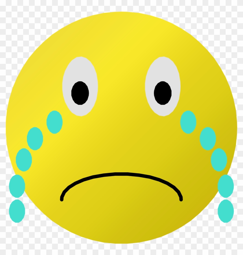 Big Image - Cry Face Clip Art #920874
