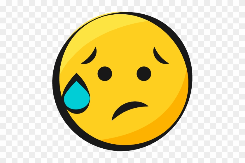 Worried Smiley - Emoji Triste Gif Png #920898