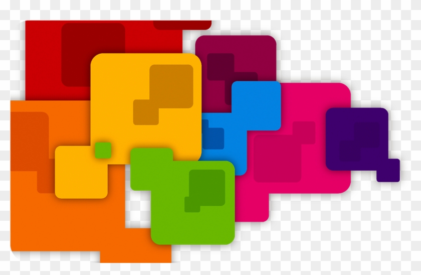 Color Business Card Graphic Design Clip Art - Png Art And Technology Background #921879
