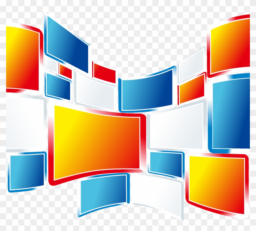 Square Wave Graphic Design - Graphic Design #921897