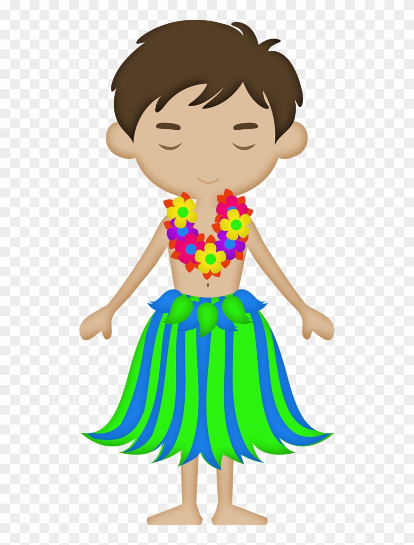 Hawaiian Aloha Tropical - Cartoon #921932