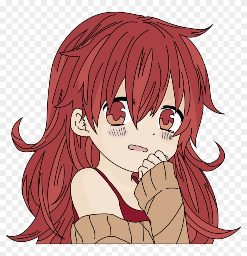 Kawai Anime Girl By Suka-chan92 - Anime Girl Expression Transparent #922235