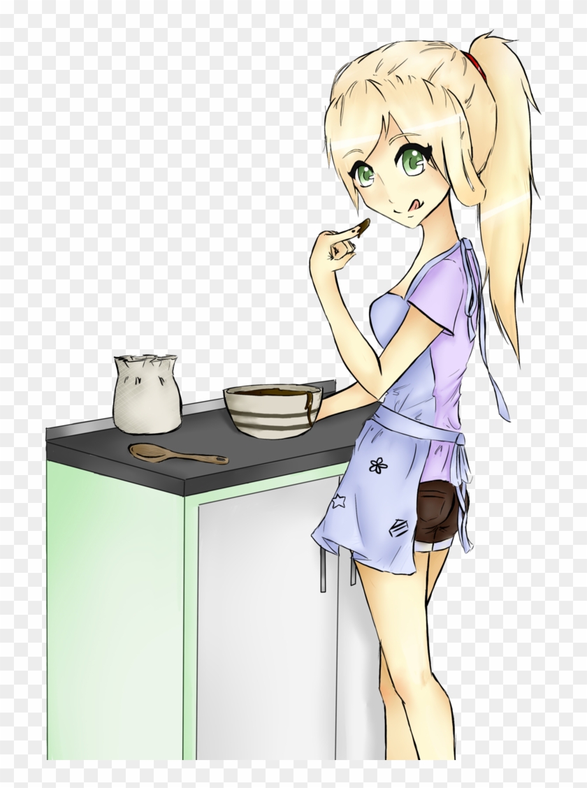 Kitchen Girl By Lunapm Kitchen Girl By Lunapm - Cartoon #922684