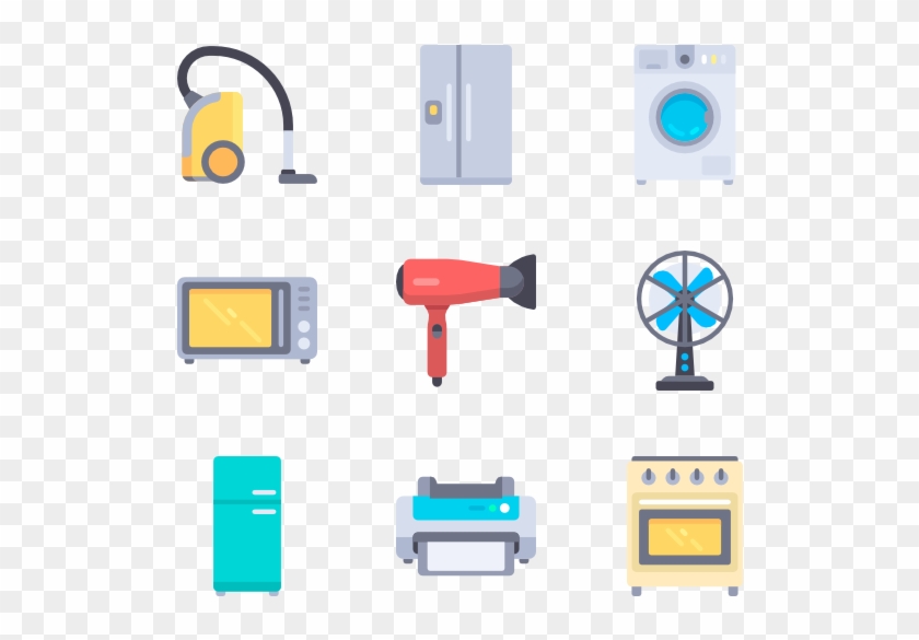 Home Appliance 39 Icons - Home Appliances Vector Png #922993
